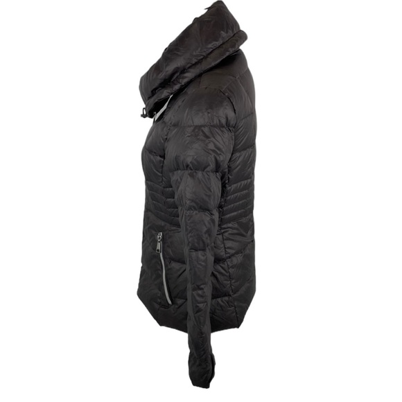 Karl Lagerfeld Paris Packable Down Jacket Brown XS - Picture 6 of 15